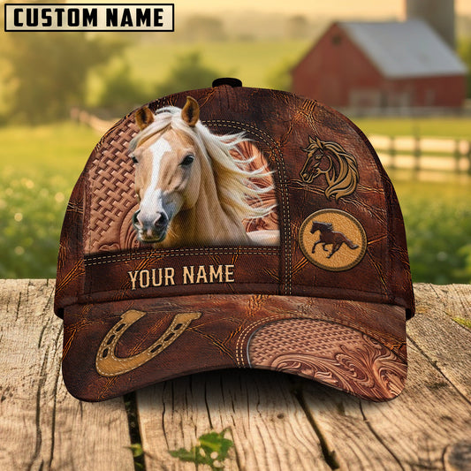 Palomino Dark Brown Craving Personalized Name Cap