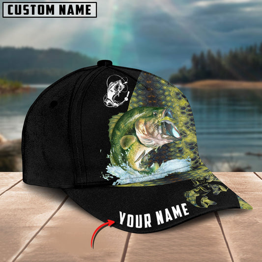 Personalized Bass  Fishing Classic Cap