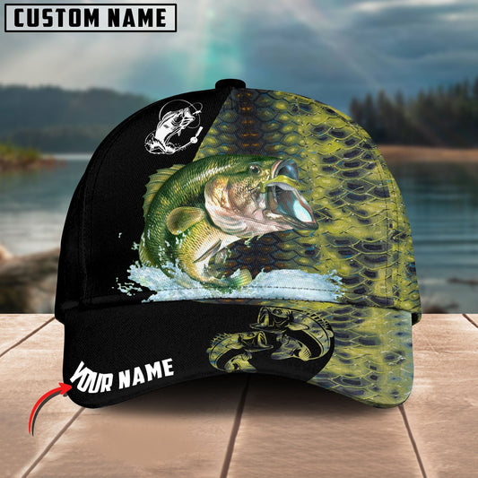 Personalized Bass  Fishing Classic Cap